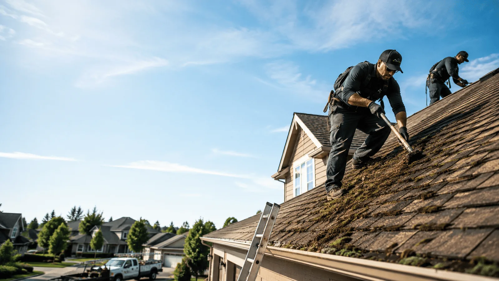 Roof Moss Removal in Phillips, NE near me